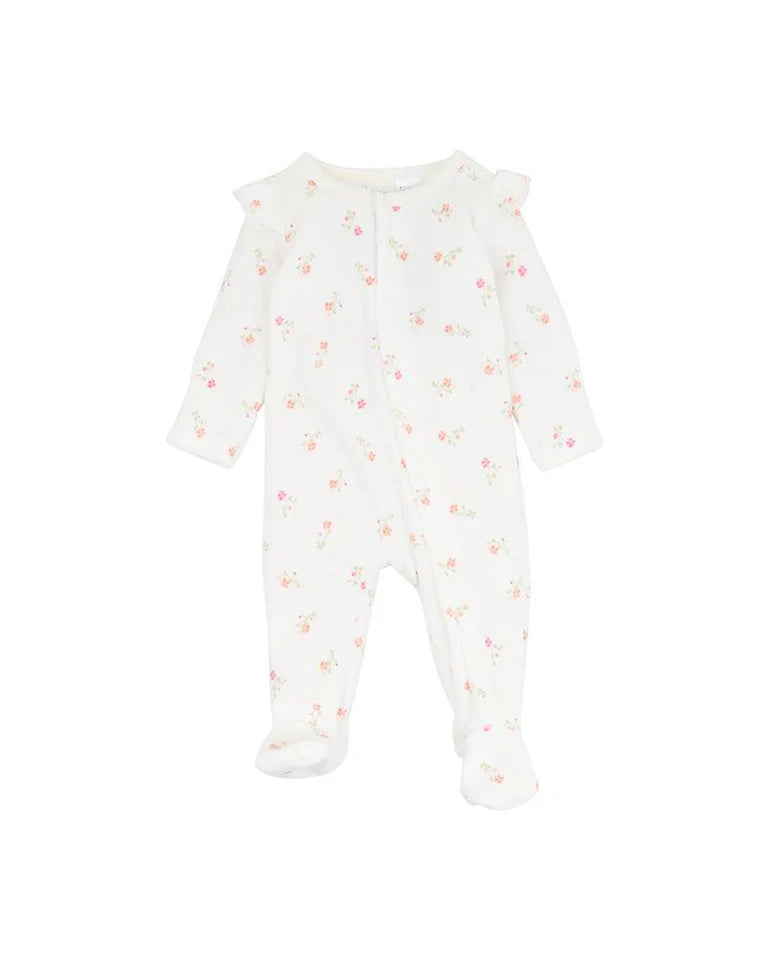 Bebe Molly Velour Onesie