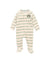 Bebe Isaac Velour Stripe Onesie