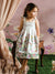 FLEUR HARRIS Lattice Dress - Snow