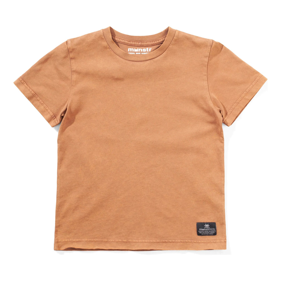 Plain SS Tee - Almond