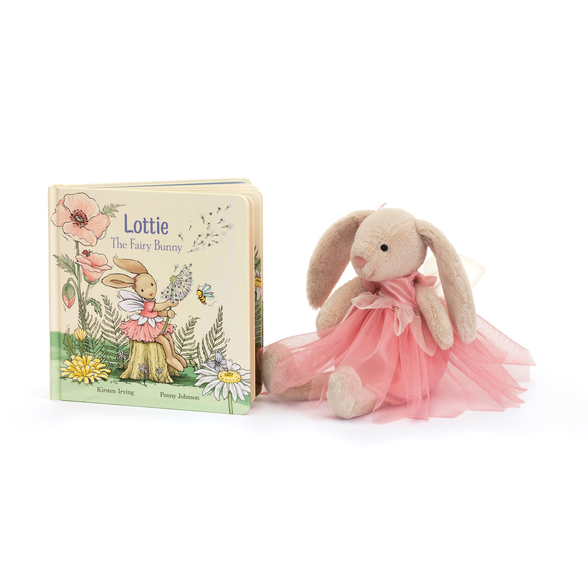JELLYCAT Lottie The Fairy Bunny Book