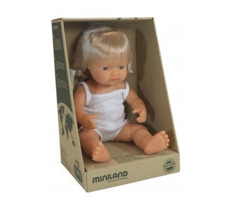 MINILAND 38cm Doll Caucasian Girl