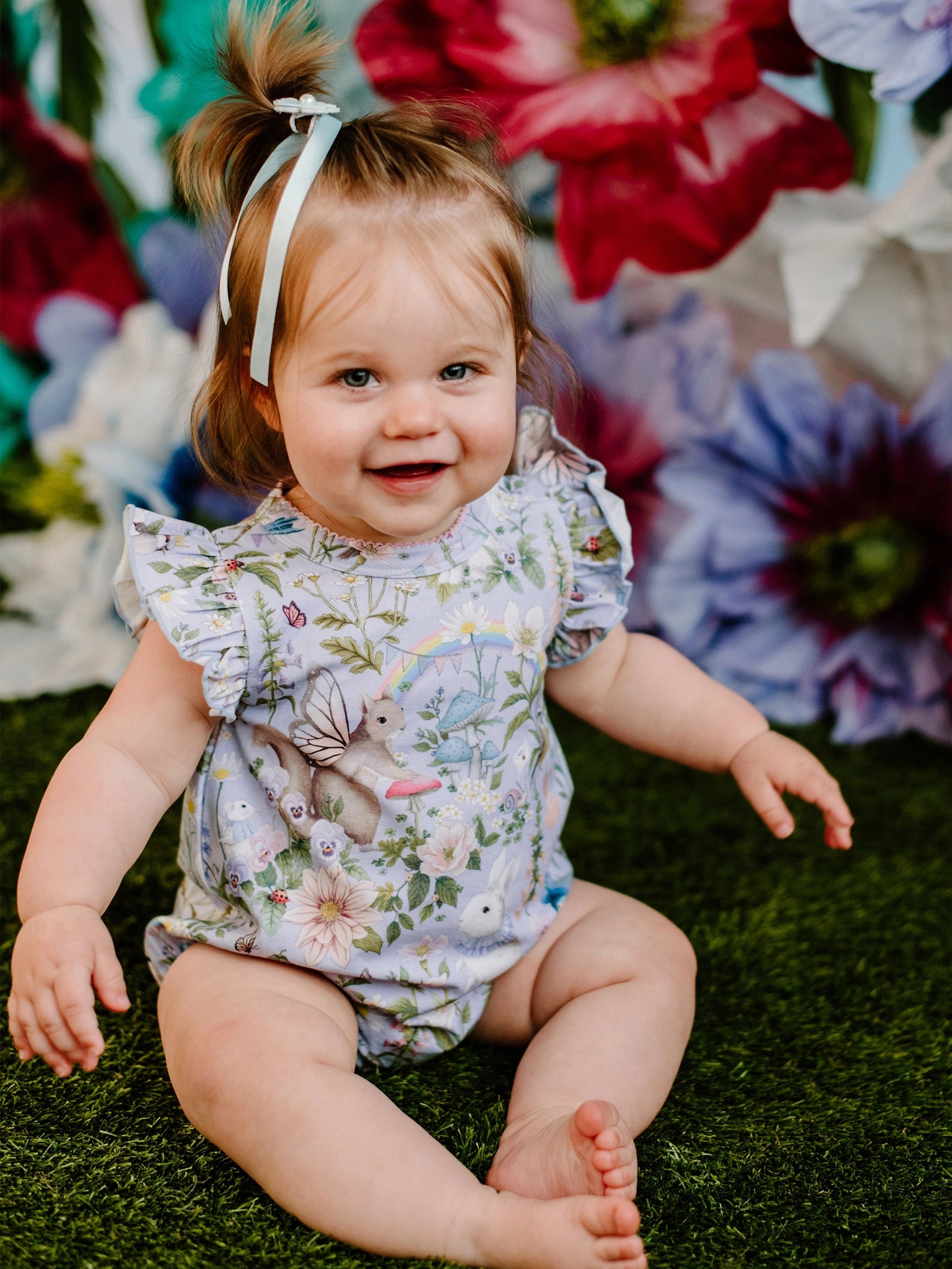 Fleur Harris Sweet Bubble Romper - Cornflower