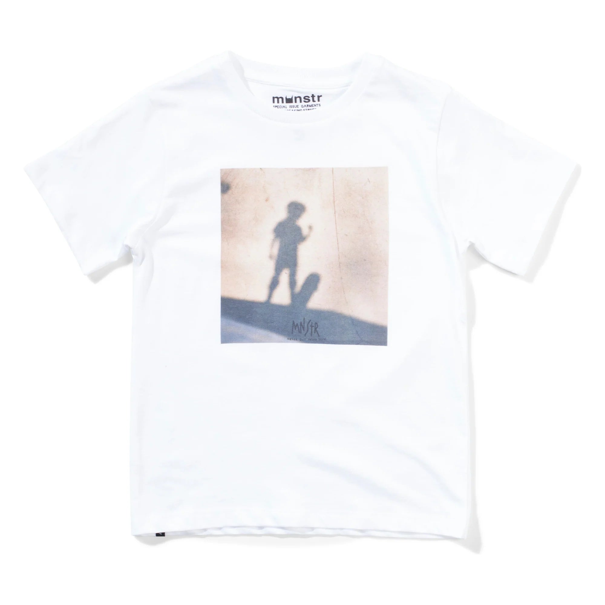 Drop It SS Tee - White