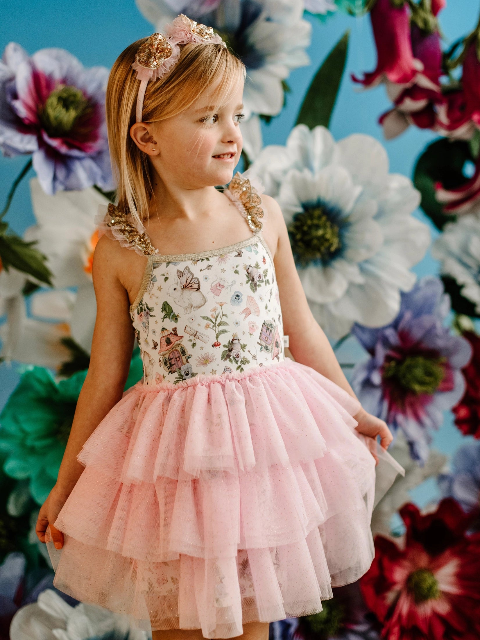 Fleur Harris Signature Strappy Tutu Dress