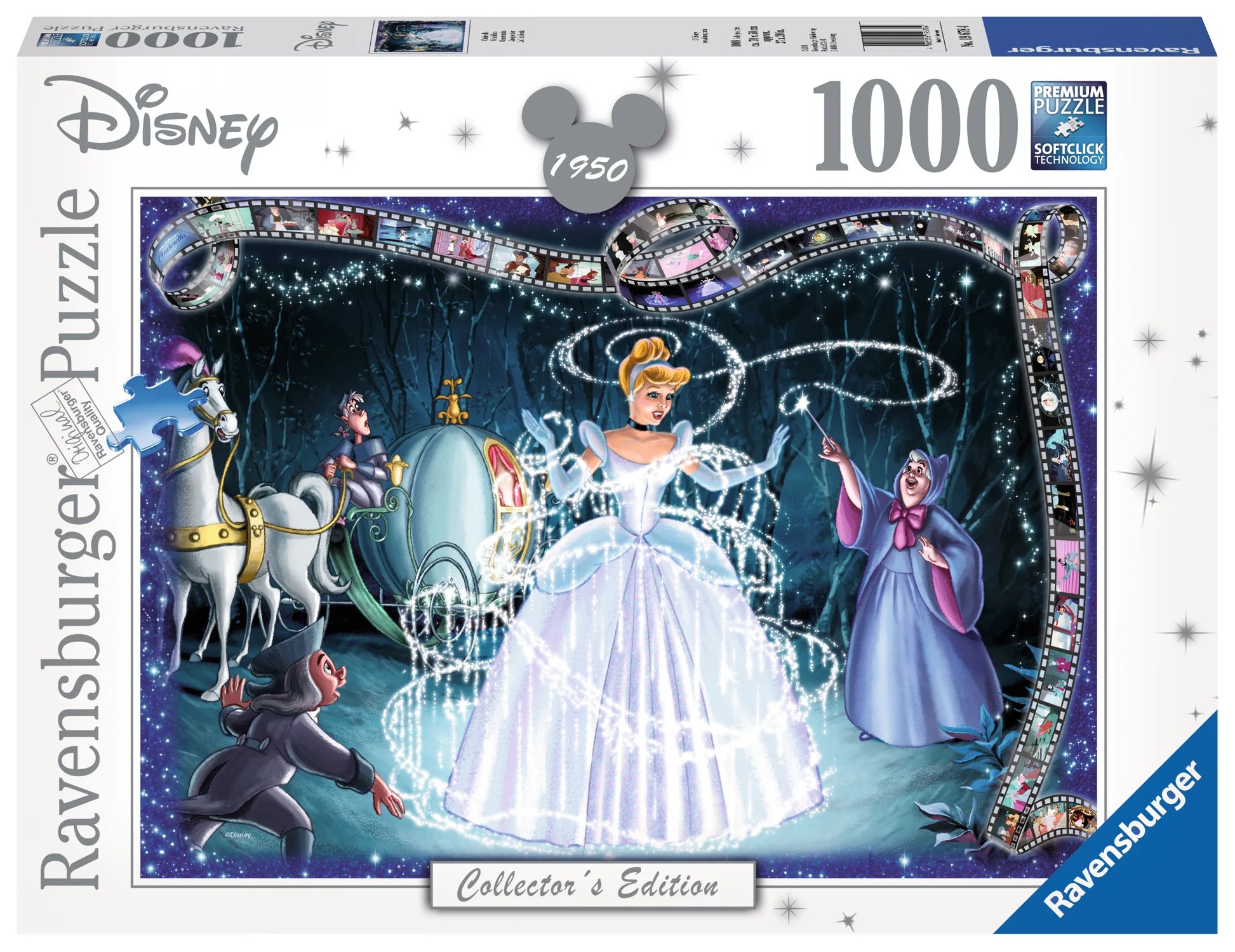 Ravensburger Cinderella 1000 Peice Collecter's Puzzle