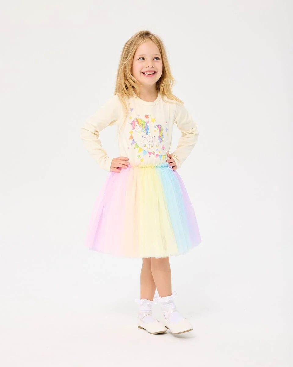 Unicorn Flags Circus Dress