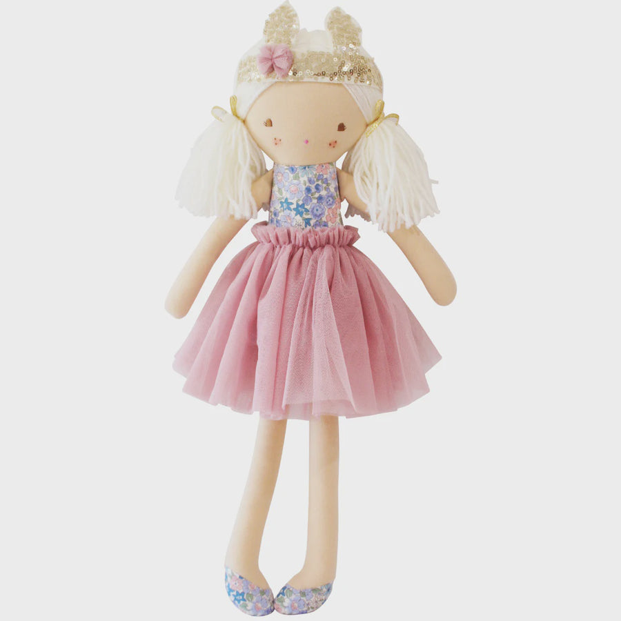 ALIMROSE Sienna Bunny Crown Doll