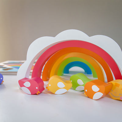 KIDDIE CONNECT Chunky Rainbow Puzzle