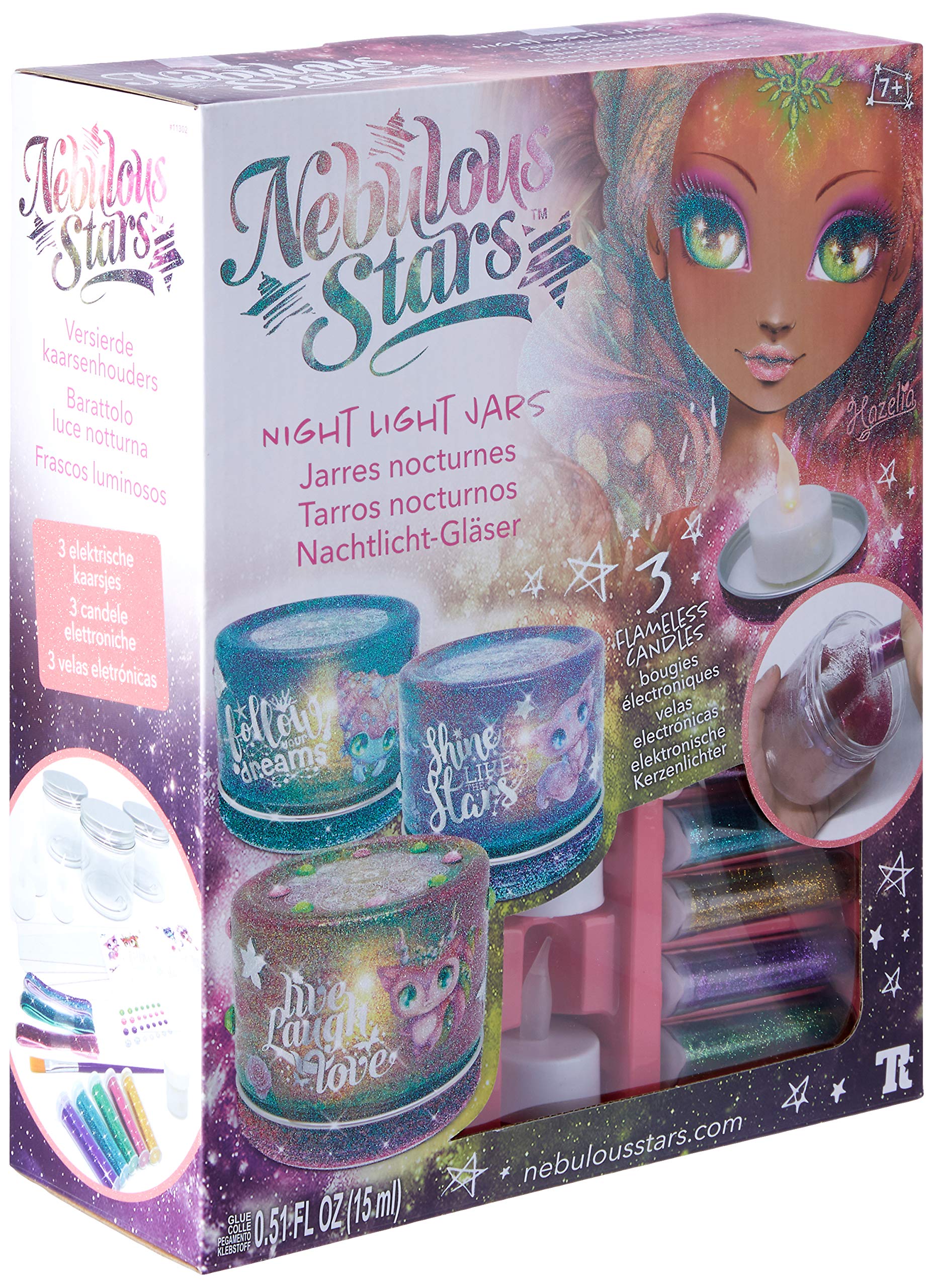 NEBULOUS STARS Night Light Jars