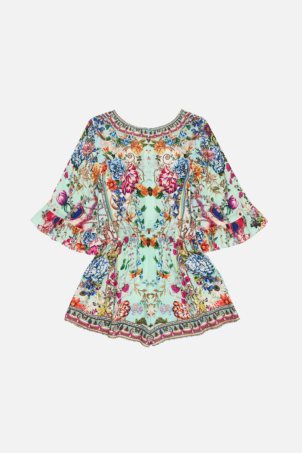 CAMILLA Playsuit with frill sleeve
