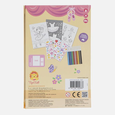 Tiger Tribe Colouring Set - Ballet