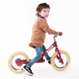 TRYBIKE Trike and Balance Bike - Red