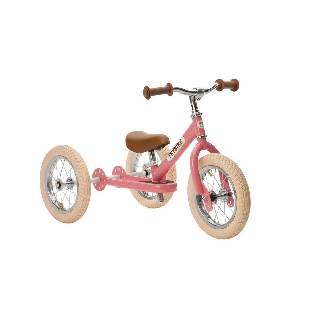 TRYBIKE Trike and Balance Bike - Pink