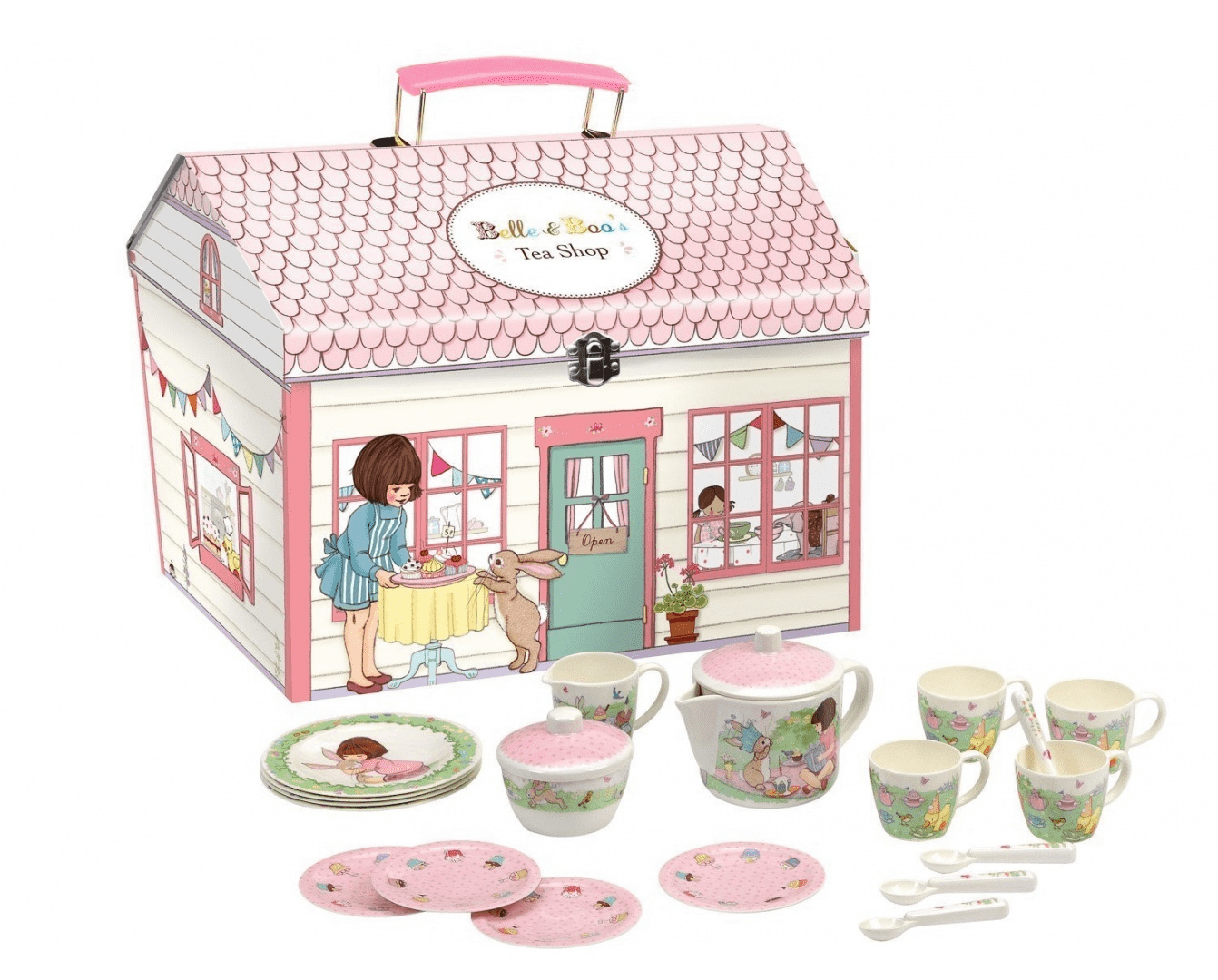Belle and boo melamine tea set sales