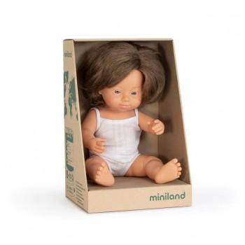 MINILAND Down Syndrome Brunette Girl