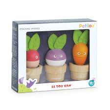 LE TOY VAN Stacking Veges