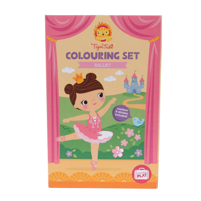 Tiger Tribe Colouring Set - Ballet