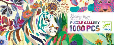 DJECO Rainbow Tigers Puzzle 1000pc